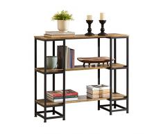 SoBuy Tavolo consolle vintage Tavolo da ingresso Libreria Bassa Consolle Cucina Tavolo Bar L110xP35xA96cm, FSB33-F