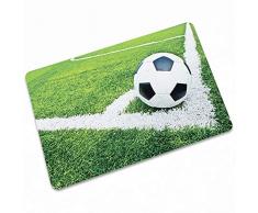 Zerbino da esterno, per porta dingresso, porta dingresso, zerbino esterno, tappeto da terrazza, calcio, 40 x 80 cm