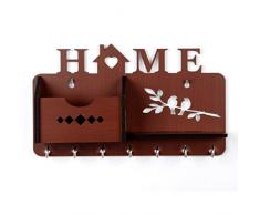 Sehaz Artworks Ganci per Chiavi a Parete Decorativi per Chiavi Scaffale a Parete Portachiavi a Parete Portachiavi Appendiabiti | Ganci per Asciugamani da Bagno | Portacappelli