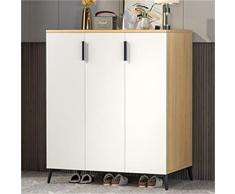 ZWEBY Armadio per Scarpe da corridoio Portapate for Scarpe da Scarpa da Scarpa da Scarpa Mobile dingresso Integrato (Colore : Natural, Size : 90x32x90cm)