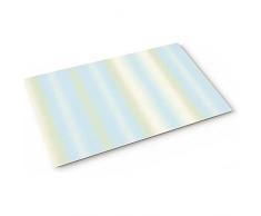 Entrata Zerbino Arte Astratta Ombre Verde Acqua Giallo Zerbino Esterno Assorbente Zerbino Entrata Resistente Tappeto Doccia per Casa Terrazzo Esterno 50X80Cm