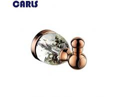 Joeesun Gancio appendiabiti da parete in ceramica di cristallo europeo retrò scarpiera appendiabiti da cucina creativo asciugamano appendiabiti KE5202E