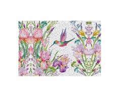 Zerbino da giardino con uccelli e fiori in PVC =>> 23,6 x 39,9 cm tappetini antiscivolo antiscivolo resistente allusura durevole sicuro