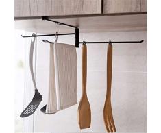 YPbanane Organizzatore di Cucina Armadietto da Bagno Stoviglie Ganci Asciugamani Appendiabiti Guardaroba Appendiabiti Scaffale Scaffale Portacappelli