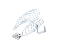 WWLDPTTCD Porta-Cappellino Porta-salvaspazio Porta-Cappelli Porta-Cappello Regolabile Porta-Porta-Armadio Appendiabiti Appendiabiti Home Organizer Storage