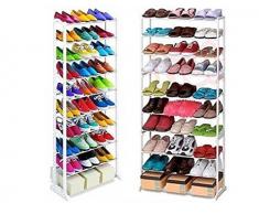 Scarpiera 30 paia Amazing shoe rack salvaspazio scaffale organizer scarpe leggera e trasportabile e facile da montare
