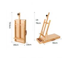 Cavalletto Portacappelli per Pittura a Olio in Legno massello