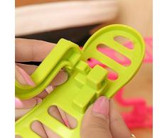 Generic rose Red: Creative design salva spazio scarpe rack scarpiera scaffale scarpe rack organizer Keeper impilabile finitura scarpe rack