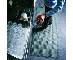 Miltex 17022 Tappetino Yoga Flex Singolo, Zerbino, 60 x 90 cm, Grigio