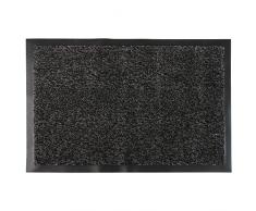 ZERBINO TAPPETINO ZERBINO TAPPETO INGRESSO ZERBINO ANTISCIVOLO ASCIUGAPASSI COLORE E DIMENSIONI A SCELTA (ANTRACITE, 90x120 cm)