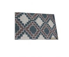 Sconosciuto Zerbino/Tappetino di plastica/Geometria del Manto del Giardino del Bagno (Color : 100×120CM)