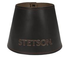 Stetson Portacappelli in Pelle Donna/Uomo - Estate/Inverno - Taglia Unica Marrone Scuro
