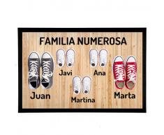 NANNUK – Zerbino personalizzato in gomma Famiglia 5