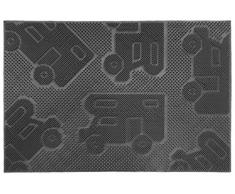 Zerbino in Gomma, per Camper, 60 x 40 cm, Colore: Nero