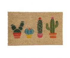 Puckator Cactus Zerbino, Fibra di Cocco, Marrone, 75 x 2 x 45 cm
