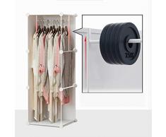 XIAOMEI Plastica Quadrato Armadio di Vestiti Scarpiera Armadio con Ante, Modulare Scaffale Porta Scarpe Mensola Organizer Storage Torre Impilabile Portascarpe Mobiletto Guardaroba Armadio Camera-m