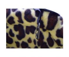 Fuudear Casa Portatile for Animali Domestici con portacappelli da Gatto in Stile Leopardo Caldo Viaggi all'aperto con Comodo Colore Portatile for caffè - 3 Dimensioni (Dimensione : M)