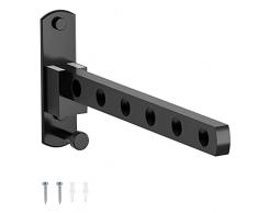 Lxoraziy Appendiabiti da Parete, Stendino acciaio inossidabile da Muro Ripiegabile a 90 Gradi, Grucce Appendiabiti Pieghevole Salva spazio, per Lavanderia, Camera da Letto, Bagno