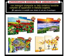 Attaccapanni Appendiabito a muro moderno cm 60 X 90 Giappone F392