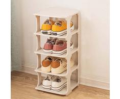 Guuyon Scarpiera Scaffale shoe rack Scaffale per scarpe scaffale per lorganizzazione del deposito di scarpe pannello staccabile a più strati torre verticale per scarpe per casa, dormitorio