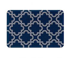Tappetino da Bagno Modello di Puzzle Moderno Zerbini Adatto Tappeto Ingresso Moderno Zerbino da Esterno per Terrazzo Ufficio Giardino 40x60 cm