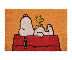 Grupo Erik: Zerbino Ingresso casa Snoopy, Fabbricato in Fibra di Cocco e con Una Base in PVC Antiscivolo, 40x60 cm