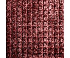 etm Zerbino linea Diamond | Rosso | Lavorazione a rilievo | Interno/Esterno | Antiscivolo | Lunga durata | 120x180cm