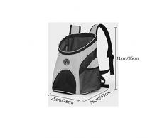 LWZ-Zaino Borsa da Viaggio con Portacappelli Pet Trasportabile Pet Carrier Pet Carrier per Cani da Viaggio Borse da Viaggio A Tracolla per Esterni Portatili 31cmx25cmx35cm (0~3.5kg)