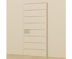 Pannello dogato Cabina armadio guardaroba arredamento negozi BIANCO 60 cm
