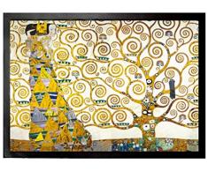 Set: 1 Zerbino (70x50 cm) + 1 Tappetino per Mouse (23x19 cm) - Gustav Klimt, L’Attesa, 1905-1909 (Dettaglio)