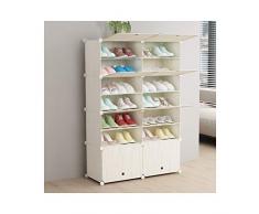 XBDD Rack da Scarpe da Scarpe Moderno Minimalist Modern Home Entryway Corridoio Armadi Scarpe Canvas Shell Shell Shell Scaffali Bench Stand Storage Stand Supporto Spazio Spazio