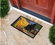 1art1 Vincent Van Gogh - Terrazza del caffè La Sera, Place Du Forum, Arles, 1888 Zerbino (60 x 40cm)