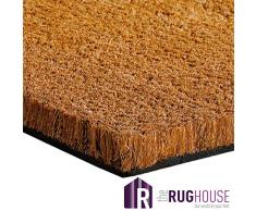 The Rug House Tappeto per Ingresso in Fibra di Cocco 1m & 2m di Larghezza
