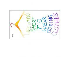 Vita Colorato Creativo Appendiabiti Forma Adesivi Personalità Rimovibile Adesivi Murali Soggiorno Camera Da Letto Adesivi In PVC Bagno Toilette Decorativi Adesivi Murali POn454