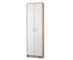 AVANTI TRENDSTORE - Rodolfo - Mobili da Ingresso, in Laminato di Quercia Sonoma e Bianco (Armadio)