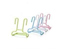 Onsinic 2 Pezzi di Scarpe Scarpiera Gancio Bagagli Organizzatori Piedi Scarpe Mensole Colore Casuale