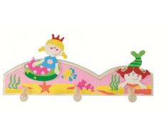 Appendiabiti per bambini appendiabiti legno Mare giovane donne bambini