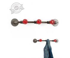 Balvi Appendino parete Pipeline tubo sagomato a forma di tubatura Ferro 8x54x10