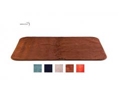 Aladino il tappeto Magico® l’Originale Zerbino Ingresso Interno e Esterno Antiscivolo e Lavabile in Lavatrice, Ultra Assorbente Tappeto Ingresso Interno Made In Italy (43_x_60_cm, Marrone)
