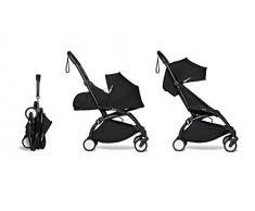 Babyzen YOYO² - Passeggino per bambini da 0 a 6 anni, set completo, colore: nero