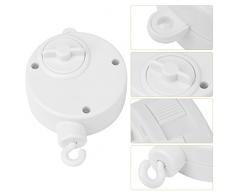 Fdit Carillon per Giostrina Bambini Music Box Rotante Elettrico Carillon Box Musicale Lettino Neonato Mobile Musicale Appeso Campanello Elettrico Bedding Toy