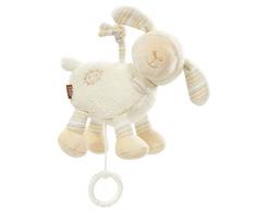 Fehn 154658 Pecorella Carillon a corda con meccanismo rimovibile, per neonati e piccoli bambini da 0 + mesi - Misure: 16 cm