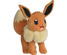 Pokemon Peluche Eevee 20 cm - Pupazzi Pokemon Nuova Ondata 2021 – Peluche Pokemon Autentici Ufficiali Pokemon Giocattoli