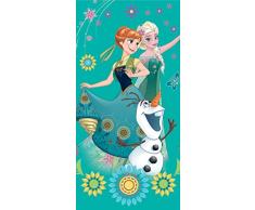 Asciugamano di bagno Frozen La Regina delle Nevi Green Disney cotone