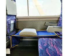 DYHQQ Poggiapiedi per bambini in aereo, letto da viaggio per bambini, amaca poggiapiedi portatile per voli, estensore del sedile dellaereo per bambini, poggiagambe per bambini da sdraiare in aereo