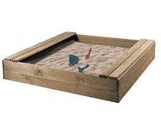 AVANTI TRENDSTORE - Sand - Sabbiera in Legno Massiccio. Dimensioni Lap 116,6x17x120 cm