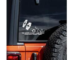 Epic Modz Limpero non si cura della tua figura stilizzata Adesivo murale in vinile - Auto, finestra, parete, laptop, vetro