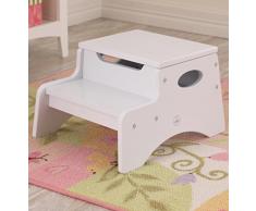 KidKraft-15450 Scaffale con 12 Contenitori per Giocattoli, per la Cameretta, Colore Bianco, 83.3x47.6x92.1, 15450