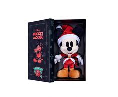 Simba 6315870305 Disney Mickey Mouse Babbo Natale, Edizione Dicembre, Peluche 35cm, Topolino, Confezione Regalo, Edizione Limitata, Oggetto da Collezione, Anche per Neonati