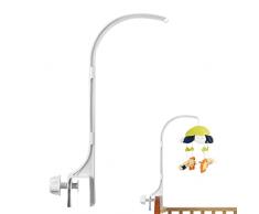VIKSAUN 24 pollici Staffa per braccio, per culla Supporto per campana per letto mobile per culla musicale per bambini Letto per bambini Giocattoli di decorazione carillon Non Inclusi